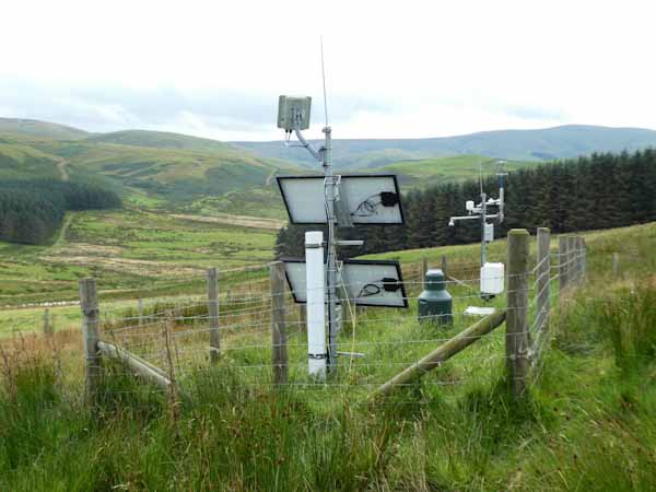 Sourhope soil moisture monitoring with BGAN