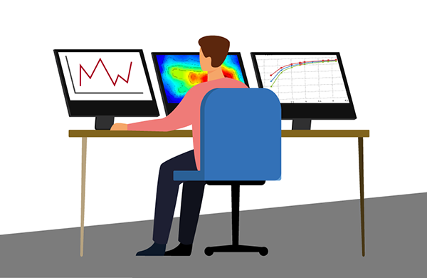 Illustration-of-Computer-Console
